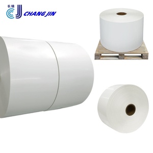 High Gloss 100mic White PP BOPP PE Acrylic Inkjet Printed Self-adhesive UV Resistant Waterproof Synthetic Paper Giant <strong>Roll</strong> <strong>Label</strong> - Product Image 4