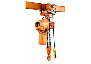 Palăng xích điện 1 tấn cần cẩu Palăng XÍCH ĐU điện giai đoạn xây dựng Palăng xích với móc - Product Image 2