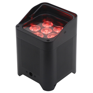 Đầy đủ màu sắc <span class=keywords><strong>Wifi</strong></span> app điều khiển 6x18W rgbwa UV 6in1 không dây <span class=keywords><strong>DMX</strong></span> pin LED uplight mệnh ánh sáng đám cưới Đảng KTV câu lạc bộ đêm - Product Image 4