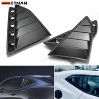 EPMAN Panneau de persienne de fenêtre latérale ABS 5-Vent Vent Scoop pour Chevrolet Chevy Camaro 16-20 EPSY701BK EPSY703TW