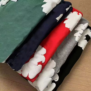 新入荷 100% コットン ストリートウェア メンズ オーバーサイズ パーカー 通気性フリース 刺繍テクニクス フード付き襟 冬用 - Product Image 5