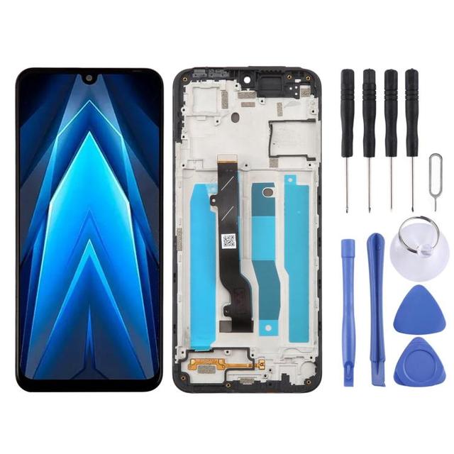 Drop Shipping Mobile Phone LCDs for Tecno Pova 4 Pro LG8n Original LCD Screen Digitizer Full Assembly with Frame