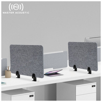Écran acoustique compact MJ Master pour bureau, panneau en fibre de polyester pour l'intimité au bureau, dans les chambres à coucher, les salles à manger, les écoles