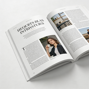 สมุดโปรโมชั่นธุรกิจแบบเคลือบกระดาษอาร์ตบัตร พร้อมพิมพ์ออฟเซ็ตและเคลือบฟิล์ม - Product Image 2