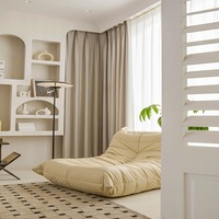 Tissu de rideau en chenille tissé doux ignifuge de haute qualité XinLan pour la décoration intérieure