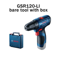 Perceuse sans fil Bosch Professional GSR 120-LI 12V, tournevis électrique multifonction, outil électrique (outil nu)