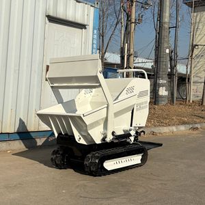 Factory Direct Sales Concrete Sandstone Brick Handling Small Hydraulic Front Unloading Crawler Dumptruck 500kg 3-in-1 Function L - Product Image 5