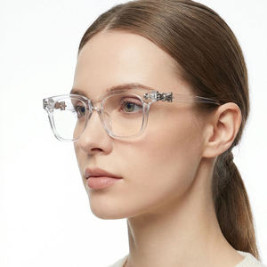 <span class=keywords><strong>Occhiali</strong></span> <span class=keywords><strong>Vintage</strong></span> Quadrati Anti-Luce Blu per Uomo e Donna, <span class=keywords><strong>Occhiali</strong></span> <span class=keywords><strong>da</strong></span> Computer Alla Moda, <span class=keywords><strong>Occhiali</strong></span> Trendy con Protezione UV per Tutte le Forme del Viso - Product Image 3