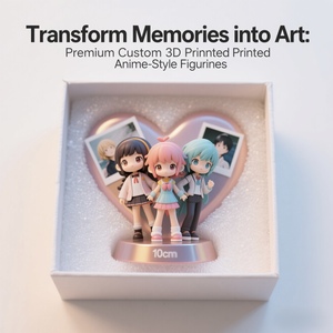 Cadeaux personnalisés imprimés en 3D sur demande pour l'UE |   Figurines en modèle 3D, porte-clés, trophées |   PLA/Résine écologiques - Product Image 2