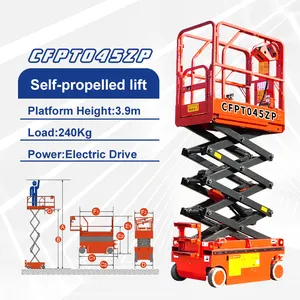 Mini sollevatrici a forbice per Skyjack elettriche elettriche per impieghi gravosi