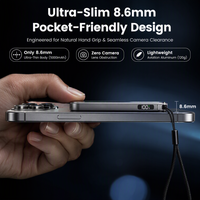 Batterie externe magnétique sans fil 3 en 1, 10000 mAh, ultra-fine, en aluminium, PD 22,5 W, charge rapide pour téléphone et montre