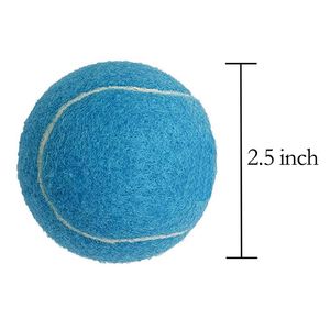 Balle de tennis en caoutchouc durable personnalisée pour chien, jouet à mâcher pour l'entraînement sportif, cadeau promotionnel, jouet pour animaux de compagnie, balle de tennis d'entraînement pour chiens - Product Image 2