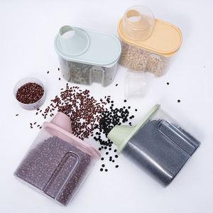 Clear Visible Plastic Food <b>Storage</b> Containers Dustproof Sealed <b>Jars</b> <b>for</b> Multigrain Nuts Snack Home <b>Kitchen</b> <b>Storage</b> - Product Image 6