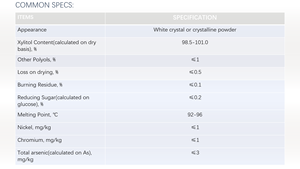 Xylitol agen perawatan, xylitol sebagai aman pemanis/suplemen nutrisi/perawatan tambahan dalam makanan untuk pasien <span class=keywords><strong>diabetes</strong></span> CAS 87-99-0 - Product Image 3
