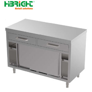 Gabinete de Cajones de Acero Inoxidable 201 de Alta Luminosidad, Tamaño Personalizado, Alta Calidad, Duradero, para Hoteles y Restaurantes Comerciales - Product Image 4