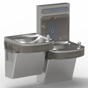 TB35-2DFCV raffreddatore d'acqua filtrato per montaggio a parete con fontanella per acqua potabile - Product Image 4