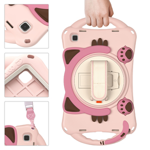 Housse de protection complète pour tablette avec motif de chat de dessin animé, résistante aux chocs et aux chutes, compatible avec <span class=keywords><strong>iPad</strong></span> Mini <span class=keywords><strong>1</strong></span>-5, <span class=keywords><strong>iPad</strong></span> <span class=keywords><strong>Air</strong></span> - Product Image 4