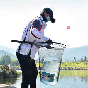 Palmer 84cm cao su câu cá hạ cánh lưới nhôm nổi cá <span class=keywords><strong>Net</strong></span> hạ cánh Lưới Đánh Cá - Product Image 6