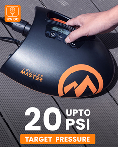 Bomba de Aire Eléctrica Digital de 12V para <span class=keywords><strong>Tabla</strong></span> de <span class=keywords><strong>Paddle</strong></span> <span class=keywords><strong>Surf</strong></span>, Inflador con Cable Shark 2 de OutdoorMaster para <span class=keywords><strong>Tabla</strong></span> de <span class=keywords><strong>Paddle</strong></span> <span class=keywords><strong>Surf</strong></span> - Product Image 5