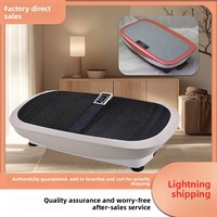 Appareil de fitness vibrant électrique en alliage chromé pour le corps entier, avec puissance de 85-600W, pour usage domestique