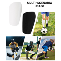 Protecteur de jambe de football en matériau PU pour les adolescents et les adultes, essentiel pour les matchs de football
