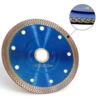 Lame de scie diamantée 105 115 125 mm pour carrelage en porcelaine, céramique, granit, marbre, lames de coupe pour meuleuse d'angle