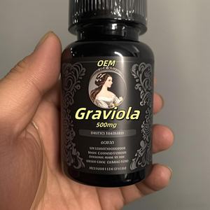 Organische <span class=keywords><strong>Graviola</strong></span> Leaf Extract Zuurzak Gummies Capsule Voor Immuundigestie Respiratoire Hulp - Product Image 1