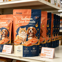 Sachet d'emballage alimentaire réutilisable en nylon, BOPP et feuille d'aluminium, imprimé numériquement, avec fermeture éclair, idéal pour les aliments surgelés et les fruits de mer, haute résistance à l'humidité