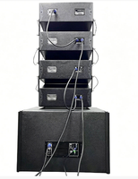 Système de sonorisation professionnel Q1-26 Pro-Audio, double haut-parleur 10 pouces, 2 voies, 8 ohms, passif, Line Array, haute performance, sonorisation live professionnelle, XLR