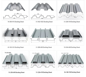 Venta directa de fábrica Máquina formadora de rollos de panel frío para cubierta de piso de metal completamente automática - Product Image 2