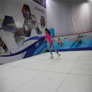 Baldosas de baja fricción personalizadas para pista de patinaje sobre ruedas, suelo sintético sin contaminación, fabricante de pista de hockey sobre <span class=keywords><strong>hielo</strong></span> - Product Image 3