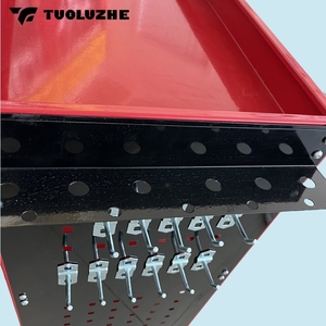 बहुक्रियाशील कार रखरखाव उपकरण भंडारण कार्ट तीन परतों उपकरण ट्रॉली उपकरण ट्रॉली - Product Image 5