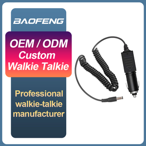 Cable de Carga para Vehículo de 12V Personalizado OEM para <span class=keywords><strong>Walkie</strong></span> <span class=keywords><strong>Talkie</strong></span> <span class=keywords><strong>Baofeng</strong></span> BF-UV5R UV82, Cargador Especializado para Auto con Logotipo Opcional y Longitud Personalizable - Product Image 1