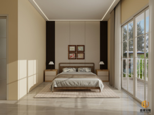 Casa Prefabricada de Acero Ligero de 2 Pisos, 3 Dormitorios, 3 Baños, Dúplex Moderno, Montaje Rápido, Energía Solar, Ecológica, Sala de Estar, Jardín - Product Image 5