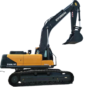 Excavadoras hidráulicas sobre orugas para granja Hyundai R350L VS usadas, superventas, 35T R350, excavadoras grandes de segunda mano para el hogar - Product Image 1