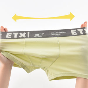 130-180 सेमी युवा लड़के आपके अपने ब्रांड की शॉर्ट्स बांस के साथ पुरुषों के लिए बांस के अंडरवियर डिजाइनर बॉक्सर - Product Image 2