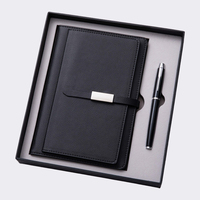 Carnet d'agenda à couverture rigide, marketing et marketing de logo personnalisé pour l'école coffret cadeau de luxe coffret de cadeaux d'entreprise pour les clients