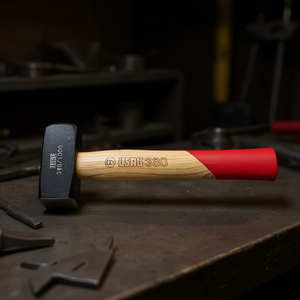 Leather360 <b>Hammer</b> 380g Wood Handle Red Grip For Metalworking - Product Image 3
