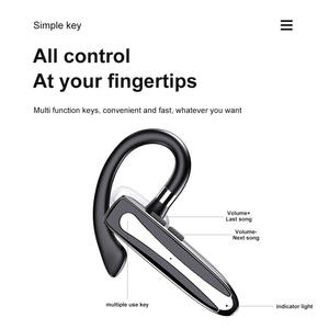 New Arrival Version Waterproof BT Noise Cancelling Car Driving Earbuds Wireless Earphones with EarHook - Product Image 6