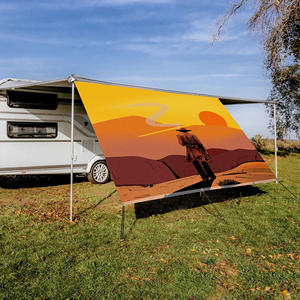 Lona de Malla Portátil para Camping, Resistente a los Rayos UV, <span class=keywords><strong>Toldo</strong></span> para Autocaravana, Resistente a la Decoloración, Pantalla Solar para Jardín, Festivales, Vida en Autocaravana - Product Image 1