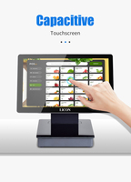 POS-терминал LICON WLL-S600D с сенсорным экраном 15,6 дюйма, Android/Windows, Wi-Fi 6, 11,6-дюймовый дополнительный дисплей, кассовый аппарат для розничной торговли