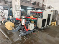 Machine de découpe et de rembobinage horizontale à moteur de type 2 pour films laminés et rouleaux de papier laminé WFQ-1600A