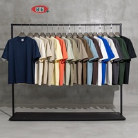 Produsen Pakaian Kustom Kaos Polos Lengan Pendek Premium Basic DTF Transfers Streetwear