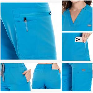 42032 en stock Uniformes médicaux sur mesure pour médecins, Blouses d'infirmière pour hôpitaux, Commandes en gros pour vétérinaires - Product Image 6