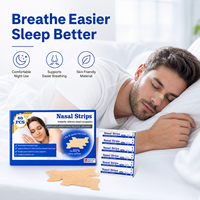 Bandes nasales douces et respectueuses de la peau pour soulager le nez bouché causé par le rhume et les allergies, port confortable toute la nuit