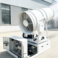 Plateforme d'atomisation large, fonctionnement synchrone multi-personnes, canon à brouillard de refroidissement pour grands espaces