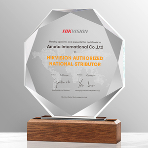 جوائز كريستال فارغة بالجملة مع قاعدة خشبية مخصصة وصديقة للبيئة مطبوعة بالأشعة فوق البنفسجية للطلبات بالجملة للفعاليات المؤسسية - Product Image 1