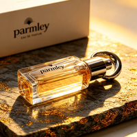 Porte-clés de luxe personnalisé, flacon de parfum vide 10ml 15ml 20ml, diffuseur en verre cylindrique fantaisie avec pulvérisateur à pompe et capuchon en Zamac