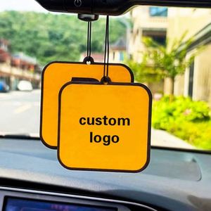 Désodorisant de voiture personnalisé avec logo, carte parfumée pour voiture, désodorisants pour voitures, carte parfumée personnalisée, désodorisant sur mesure - Product Image 2