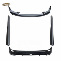Kit de corpo para carro, melhor de alta qualidade saias laterais frontais e traseiras para ford focus hatchback sedan 2015-2018